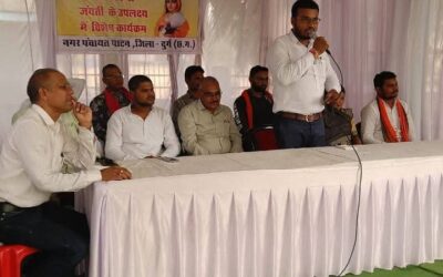 पुण्यश्लोक राजमाता देवी अहिल्याबाई होलकर जयंती नगर पंचायत पाटन में मनाई गई